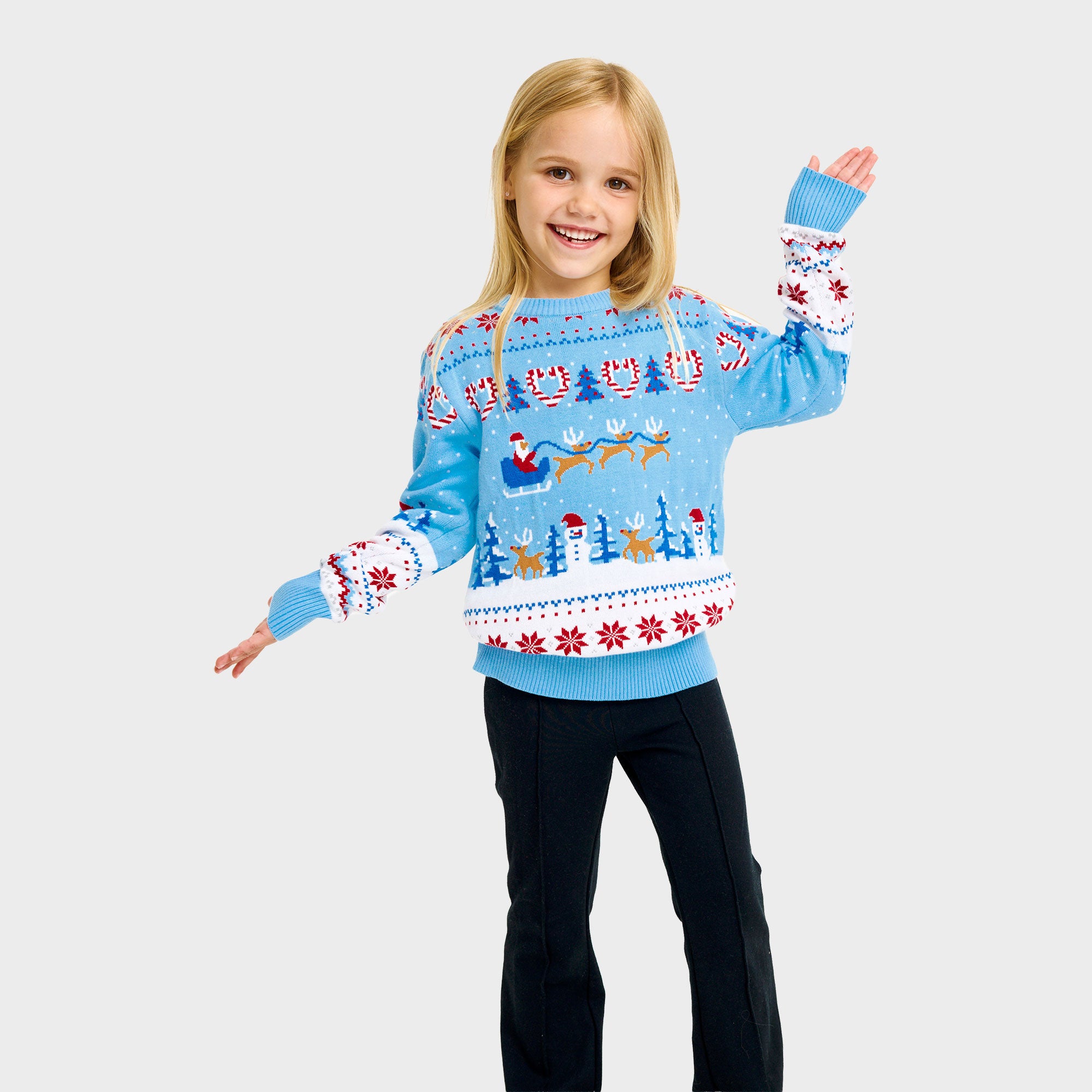 Christmas wonderland julesweater - Barn.